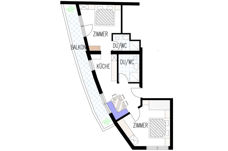 Palinkopf apartment